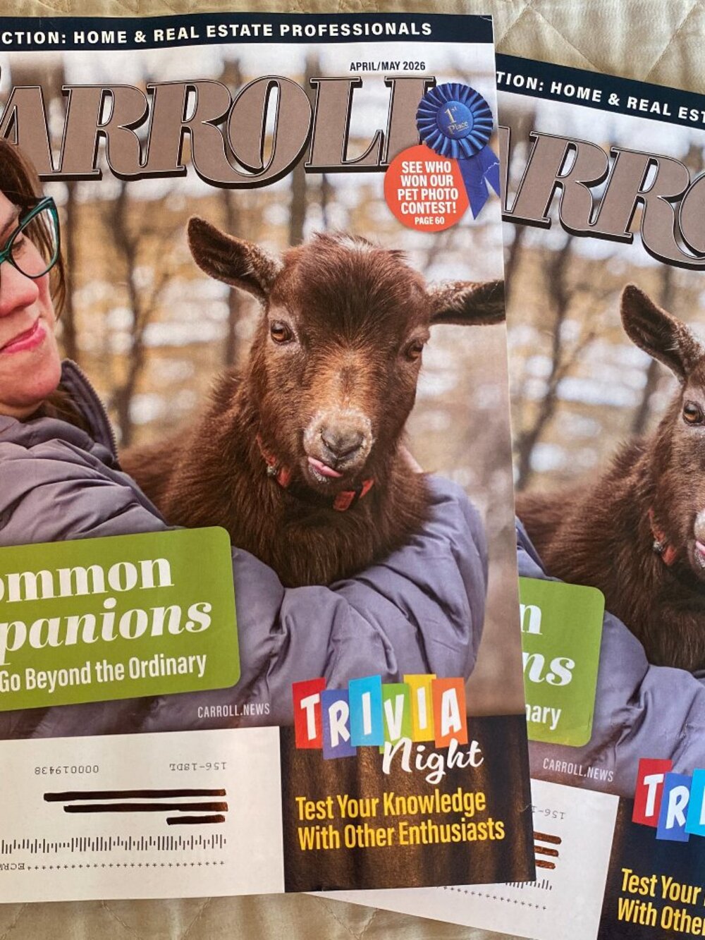 Carroll Magazine-Uncommon Companions-April/May 2026-NEW!